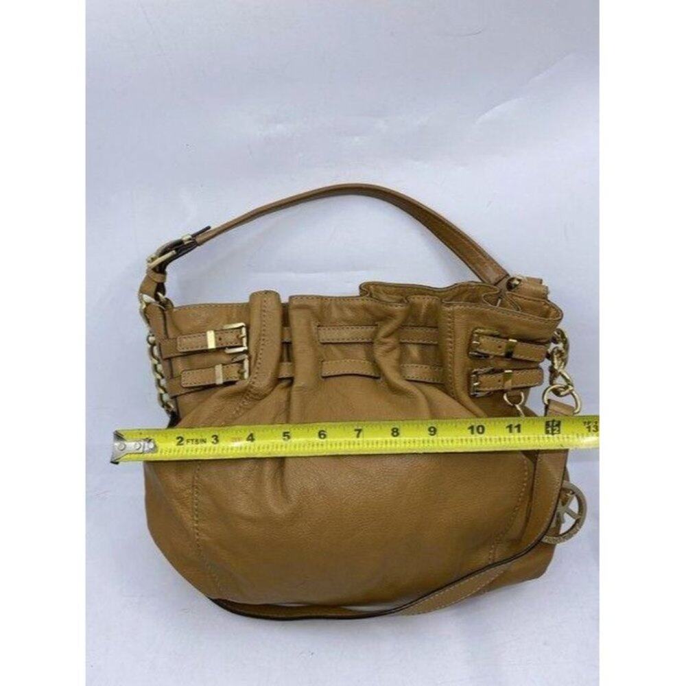 michael kors crossbody w w strap orange leather ho - Picture 5 of 12